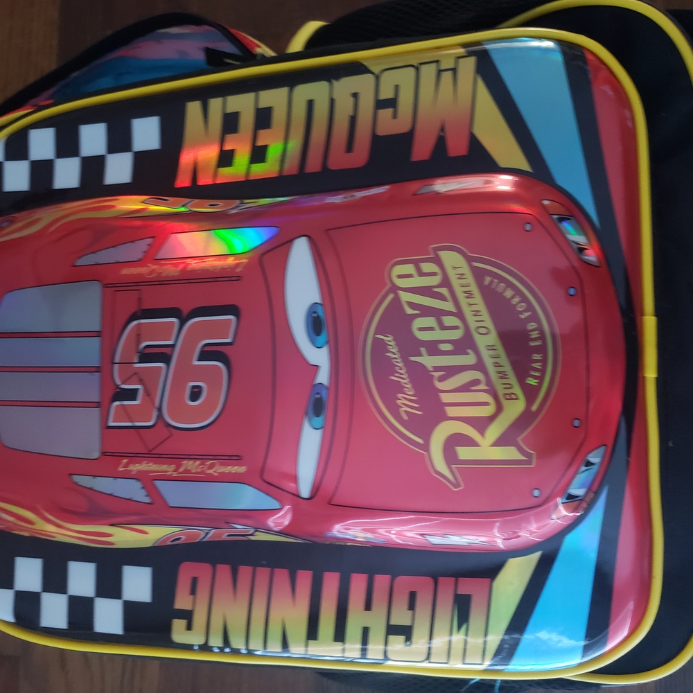 Disney Red and Black Lightning McQueen Toy Car